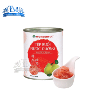 TÉP BƯỞI NƯỚC ĐƯỜNG WDF - LON 870G