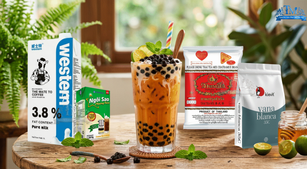 Trà sữa thái đỏ, dễ dàng kinh doanh mô hình nhỏ và lớn
