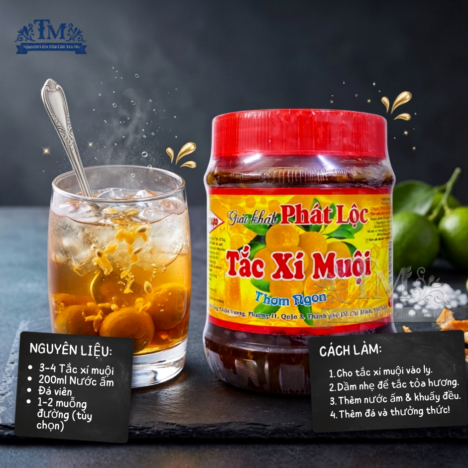 công thức tắc xí muội dễ làm tại nhà