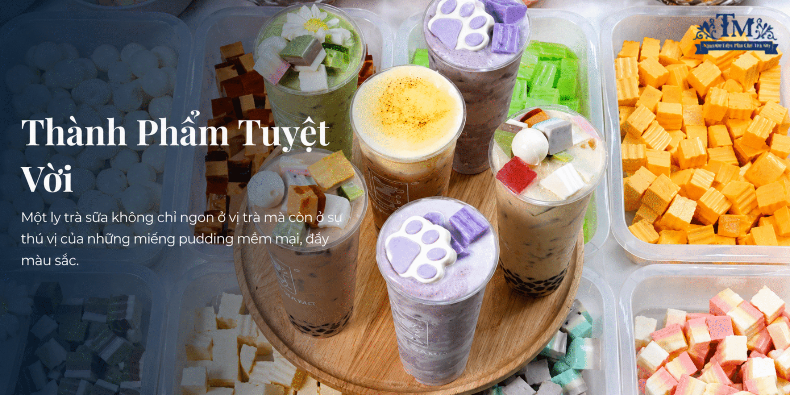 bột pudding